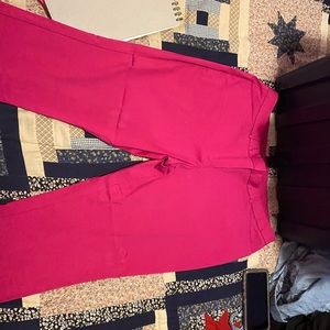 Pink slacks